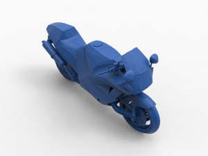 motorcycle mod2 3D 打印模型