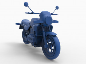 motorcycle mod4 3D 프린트 모델