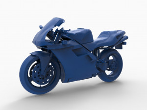 motorcycle mod5 3Dプリントモデル