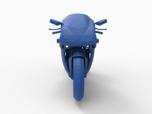 motorcycle mod5 Model Cetak 3D