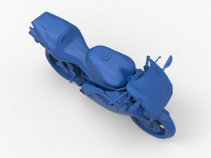 motorcycle mod5 Model Cetak 3D