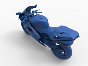 motorcycle mod5 Model Cetak 3D