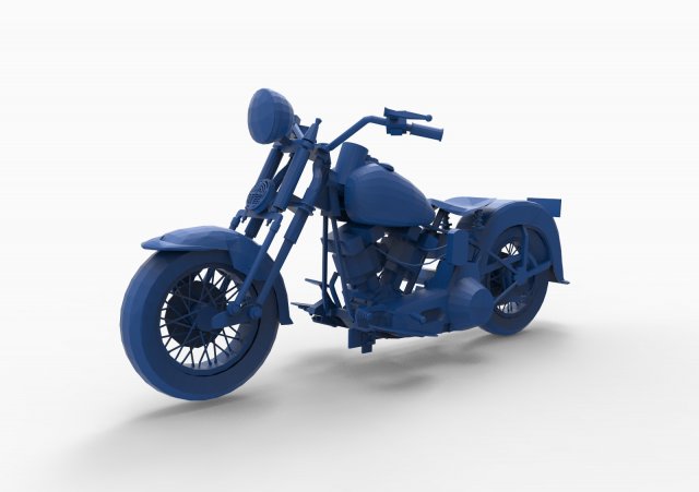 motorcycle mod6 3D Принт Модель .c4d .max .obj .3ds .fbx .stl .blend 