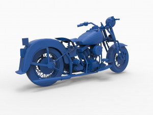 motorcycle mod6 3D Принт Модель
