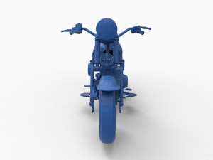 motorcycle mod6 3D Принт Модель