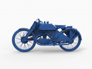 motorcycle mod7 3D Print Model