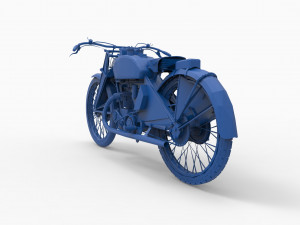 motorcycle mod7 3D printmodel