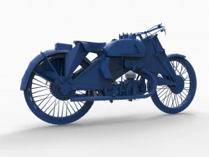 motorcycle mod7 3D Print Model