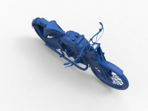 motorcycle mod7 3D printmodel