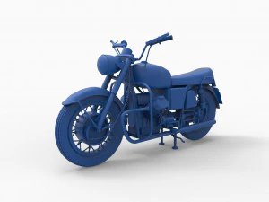 motocicleta mod9 Modelo de Impressão 3D