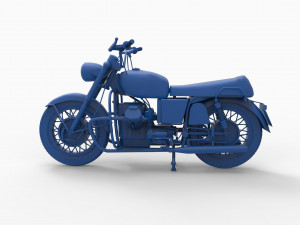 motorcycle mod9 3D Print Model