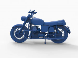 motorcycle mod9 3D Print Model
