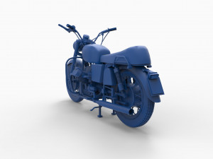 motorcycle mod9 3D Print Model