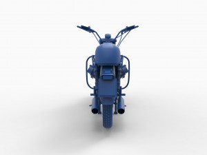 motorcycle mod9 3D Print Model