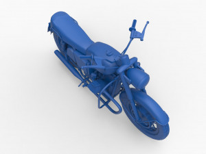 motorcycle mod9 3D Print Model