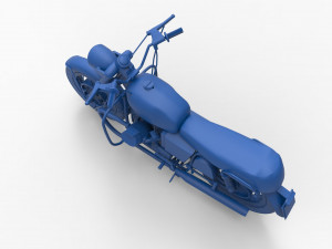 motorcycle mod9 3D Print Model