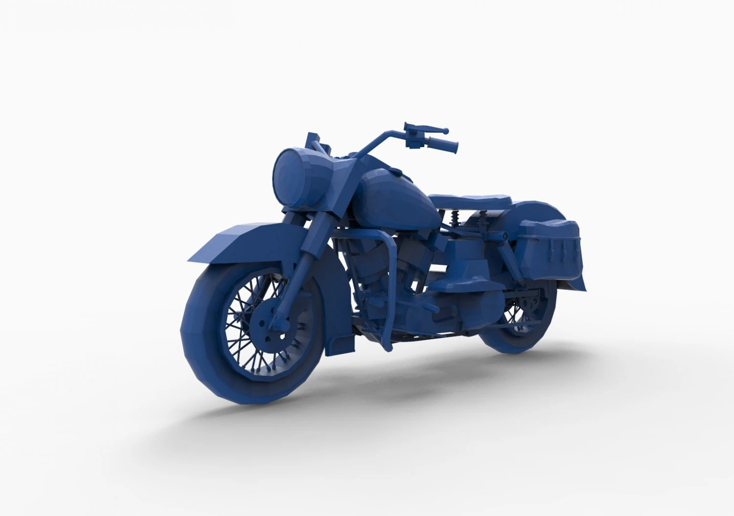 motorcycle mod10 3D Print Model .c4d .max .obj .3ds .fbx .stl .blend 