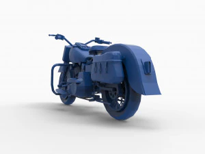 motorcycle mod10 3D Print Model
