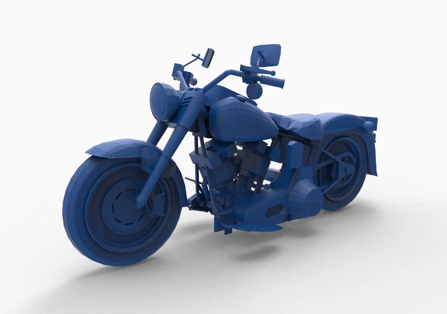 motorcycle mod11 3D Print Model .c4d .max .obj .3ds .fbx .stl .blend 