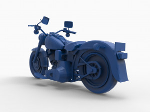motorcycle mod11 3D प्रिंट मॉडल