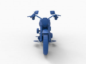 motorcycle mod11 3D प्रिंट मॉडल