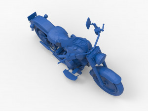 motorcycle mod11 3D प्रिंट मॉडल