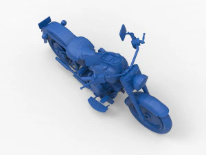 motorcycle mod11 3D Print Model