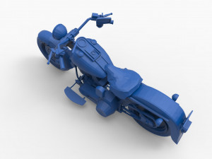 motorcycle mod11 3D प्रिंट मॉडल