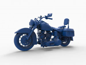 motocicleta mod12 Modelo de Impressão 3D