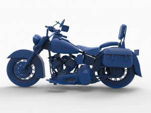 motorcycle mod12 3D Print Model