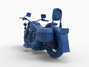 motorcycle mod12 Model Cetak 3D