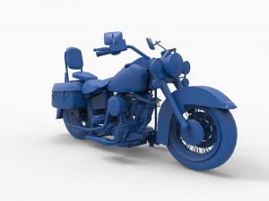 motorcycle mod12 3D Print Model