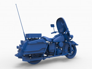 motorcycle mod13 3D 프린트 모델