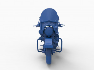 motorcycle mod13 3D 프린트 모델