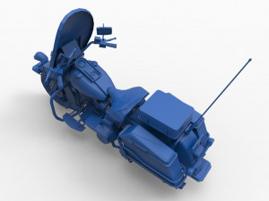 motorcycle mod13 3D 프린트 모델
