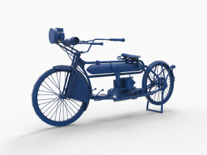 motorcycle mod14 3D Print Model