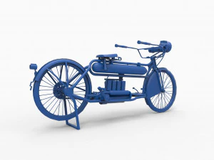 motorcycle mod14 3D Print Model