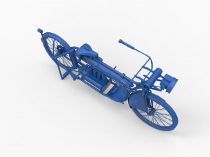 motorcycle mod14 3D 프린트 모델