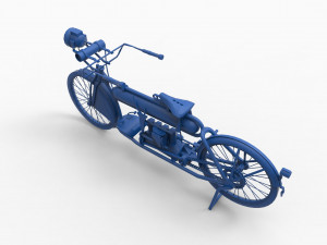 motorcycle mod14 3D 프린트 모델