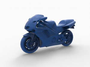 motorcycle mod15 3D Print Model