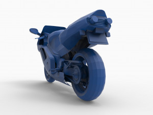 motorcycle mod15 3D 프린트 모델
