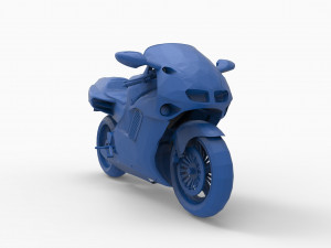 motorcycle mod15 3D 프린트 모델
