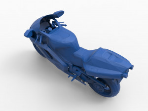 motorcycle mod15 3D 프린트 모델