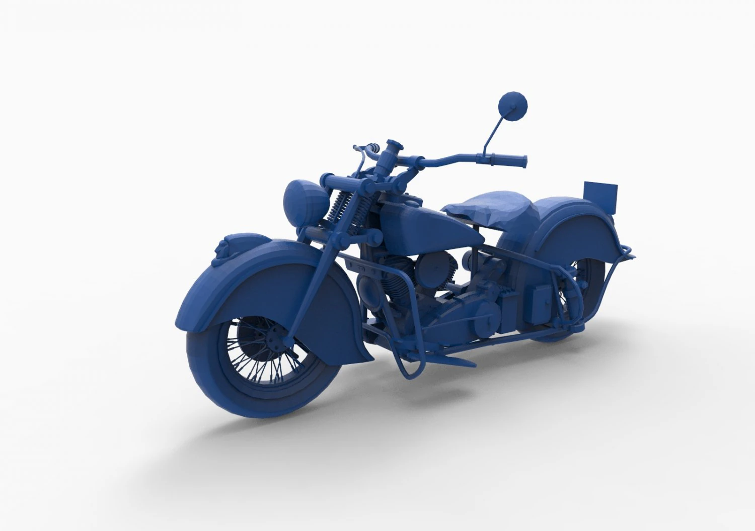 motorcycle mod16 3D Print Model .c4d .max .obj .3ds .fbx .stl .blend 