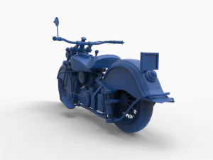 motorcycle mod16 3D Print Model