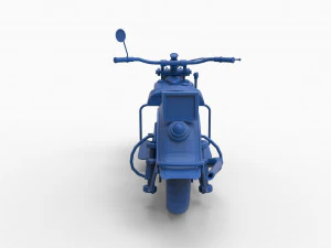 motorcycle mod16 3D Print Model