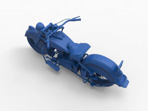 motorcycle mod16 3D Print Model