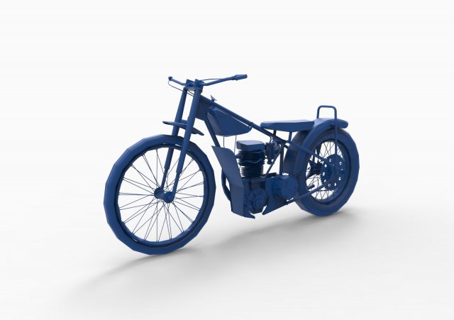 motorcycle mod17 Modèles 3D en vedette .c4d .max .obj .3ds .fbx .stl .blend 