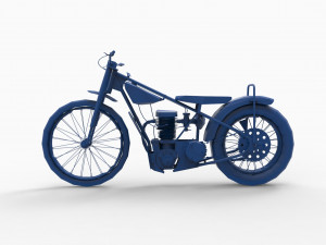 motorcycle mod17 Modèles 3D en vedette