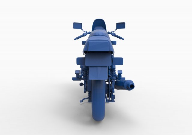 motorcycle mod18 3D-Druckmodell .c4d .max .obj .3ds .fbx .stl .blend 